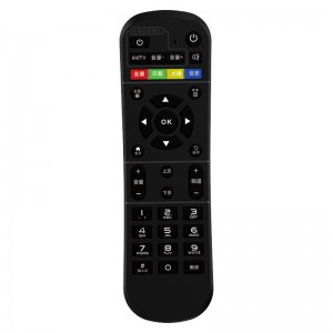 Fabriks OEM Ny design högkvalitativ enkel kontroll universal TV fjärrkontroll för TV \\/ digitalbox